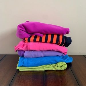 Size 4, 6 piece Lululemon tank lot